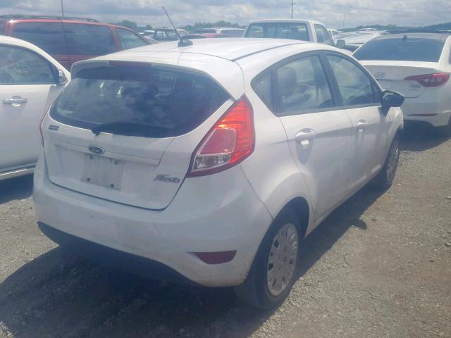 3FADP4TJ4GM172375 - 2016 FORD FIESTA S WHITE photo 4