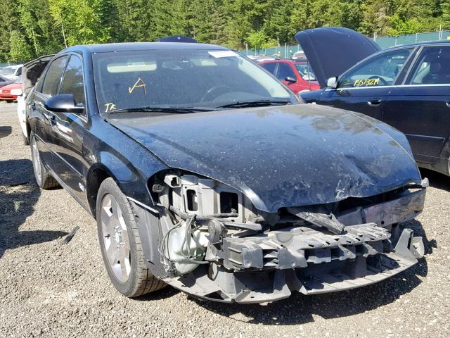 2G1WD58C379231431 - 2007 CHEVROLET IMPALA SUP შავი ფოტო 1
