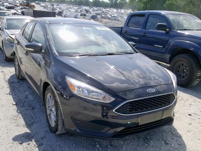 1FADP3F25GL304222 - 2016 FORD FOCUS SE BLACK photo 1