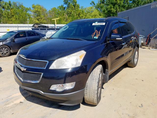 1GNKRGED3BJ100312 - 2011 CHEVROLET TRAVERSE LT  photo 2