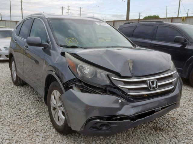 2HKRM3H75DH504213 - 2013 HONDA CR-V EXL CHARCOAL photo 1