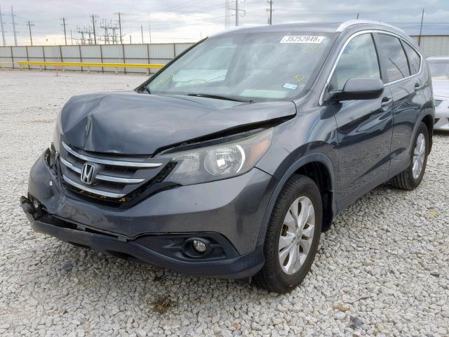 2HKRM3H75DH504213 - 2013 HONDA CR-V EXL CHARCOAL photo 2