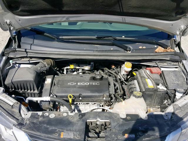 1G1JB5SH1H4156737 - 2017 CHEVROLET SONIC LS SILVER photo 7