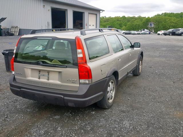 YV1SZ59H641142965 - 2004 VOLVO XC70 TAN photo 4