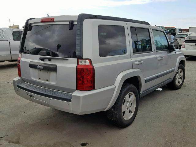 1J8HH48K58C110361 - 2008 JEEP COMMANDER 银色 照片 4