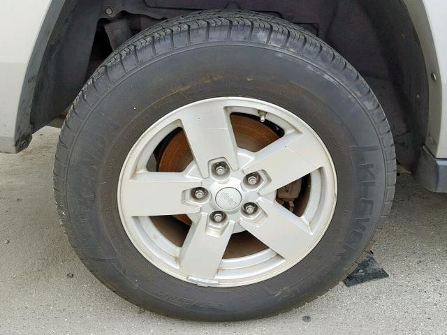 1J8HH48K58C110361 - 2008 JEEP COMMANDER 银色 照片 9