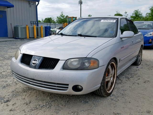 3N1AB51D46L617641 - 2006 NISSAN SENTRA SE- SILVER photo 2