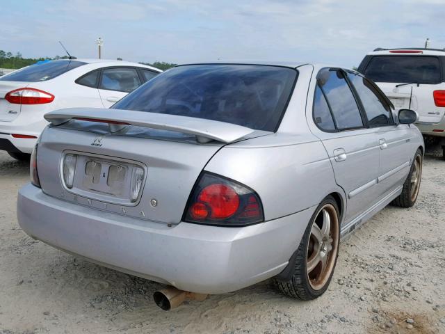 3N1AB51D46L617641 - 2006 NISSAN SENTRA SE- SILVER photo 4