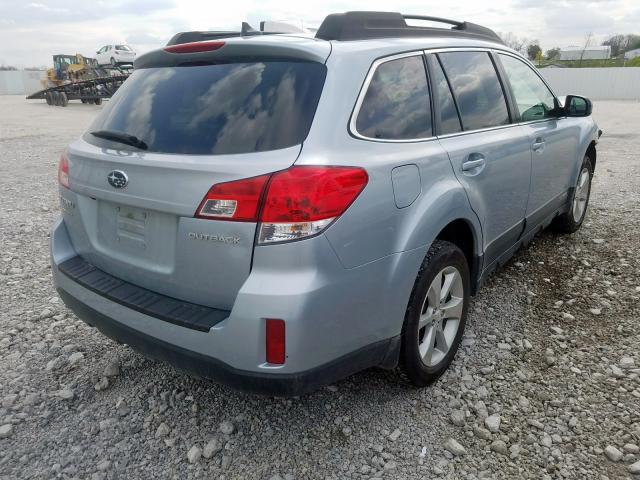 4S4BRCLC0E3308261 - 2014 SUBARU OUTBACK 2.5I LIMITED  photo 4