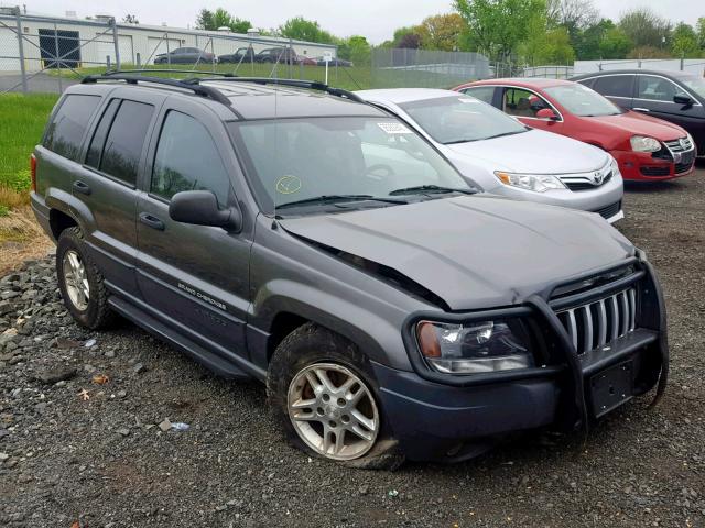 1J4GW48S34C315853 - 2004 JEEP GRAND CHER GRAY photo 1