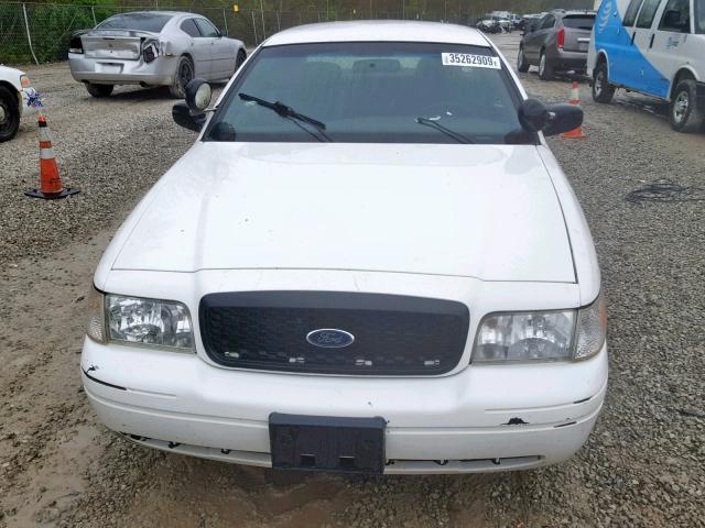 2FABP7BV0BX159861 - 2011 FORD CROWN VICT WHITE photo 9