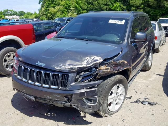 1C4RJEAG3GC314229 - 2016 JEEP GRAND CHER GRAY photo 2