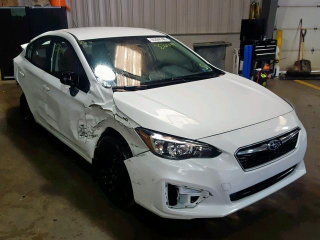 4S3GKAA62J3610628 - 2018 SUBARU IMPREZA WHITE photo 1