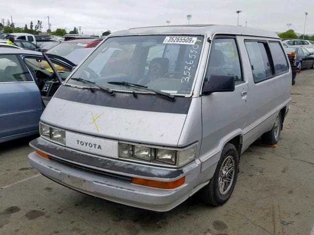 JT3YR26W8G5012219 - 1986 TOYOTA VAN WAGON GRAY photo 2