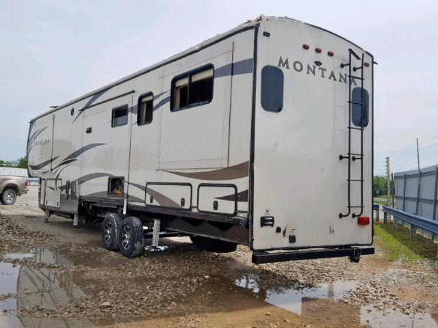 4YDF37920H4701962 - 2017 KEYSTONE MONTANA BEIGE photo 3