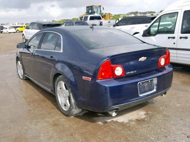 1G1ZD5E76AF276477 - 2010 CHEVROLET MALIBU 2LT BLUE photo 3