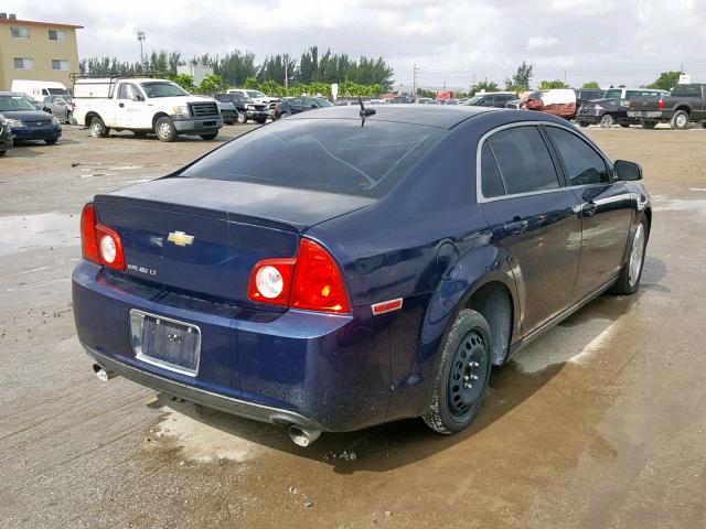 1G1ZD5E76AF276477 - 2010 CHEVROLET MALIBU 2LT BLUE photo 4