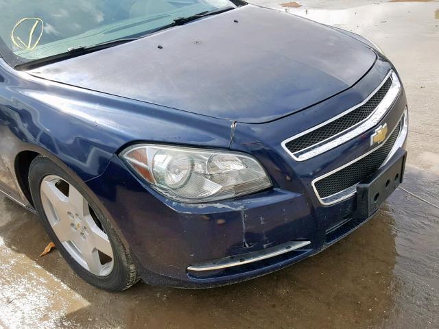 1G1ZD5E76AF276477 - 2010 CHEVROLET MALIBU 2LT BLUE photo 9