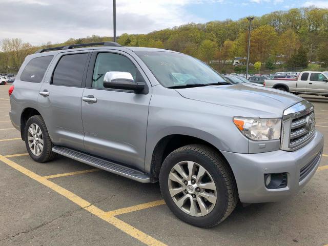 5TDJY5G16BS053634 - 2011 TOYOTA SEQUOIA LI SILVER photo 1