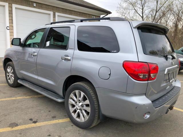 5TDJY5G16BS053634 - 2011 TOYOTA SEQUOIA LI SILVER photo 4