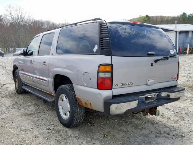 1GKFK16Z75J252737 - 2005 GMC YUKON XL K TAN photo 3