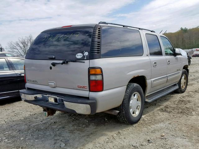 1GKFK16Z75J252737 - 2005 GMC YUKON XL K TAN photo 4