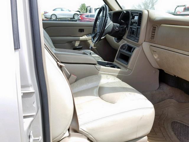 1GKFK16Z75J252737 - 2005 GMC YUKON XL K TAN photo 5