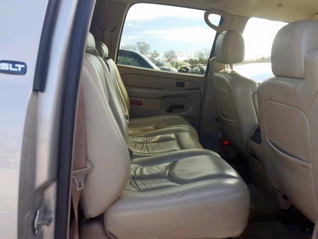 1GKFK16Z75J252737 - 2005 GMC YUKON XL K TAN photo 6