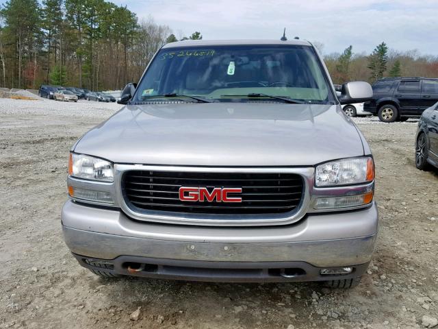 1GKFK16Z75J252737 - 2005 GMC YUKON XL K TAN photo 9