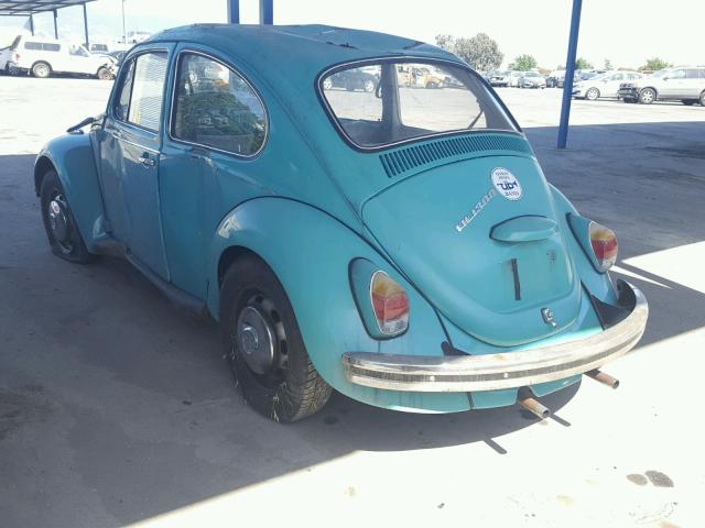 1102442396 - 1969 VOLKSWAGEN BEETLE BLUE photo 3