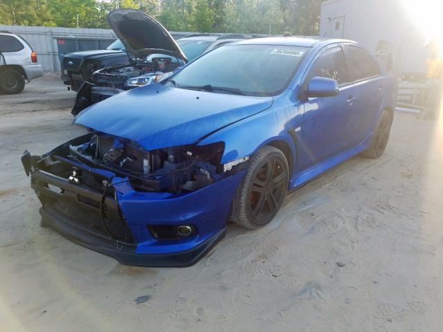 JA32U8FW7AU021802 - 2010 MITSUBISHI LANCER GTS  photo 2