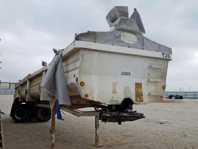 1L01C382081166237 - 2008 TRAIL KING END DUMP WHITE photo 1