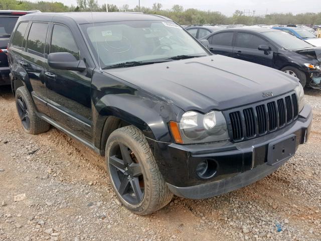 1J8GS48K77C661368 - 2007 JEEP GRAND CHER BLACK photo 1