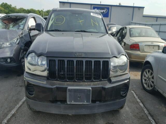 1J8GS48K77C661368 - 2007 JEEP GRAND CHER BLACK photo 10