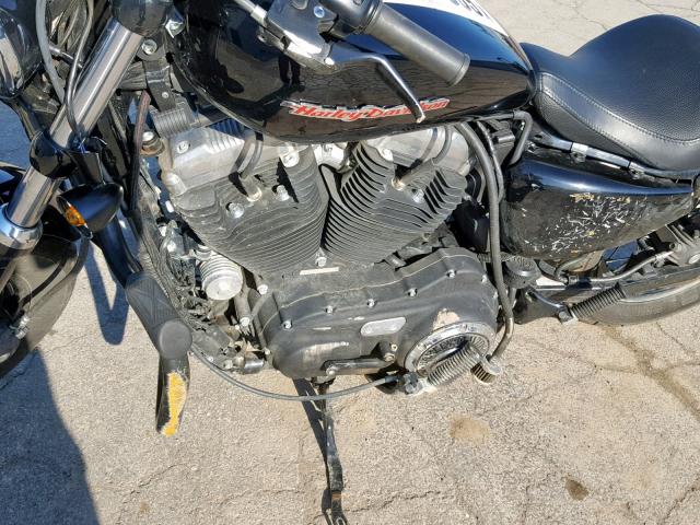 1HD1LC319BC434340 - 2011 HARLEY-DAVIDSON XL1200 X BLACK photo 9