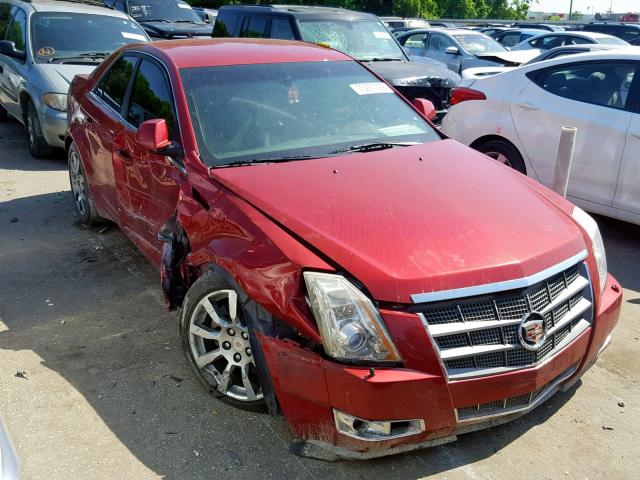 1G6DU57V690119689 - 2009 CADILLAC CTS HI FEA RED photo 1