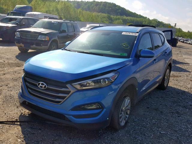 KM8J33A41GU140992 - 2016 HYUNDAI TUCSON LIM BLUE photo 2