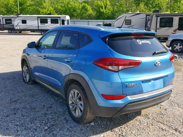 KM8J33A41GU140992 - 2016 HYUNDAI TUCSON LIM BLUE photo 3