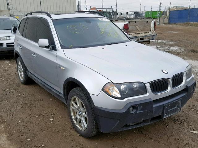 WBXPA734X6WC53826 - 2006 BMW X3 2.5I SILVER photo 1