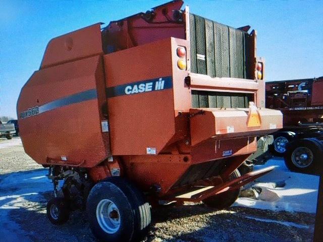 HBJ0007630 - 2004 CASE HAY BALER RED photo 3