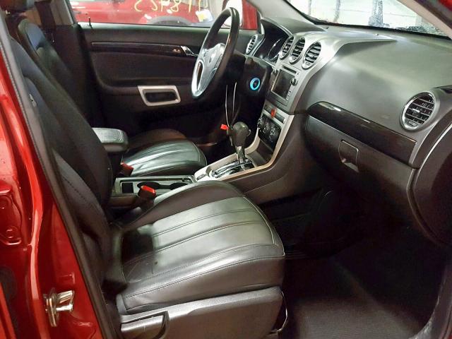 3GNAL3EKXES551101 - 2014 CHEVROLET CAPTIVA LT RED photo 5