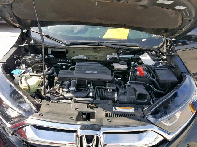 2HKRW2H81HH608393 - 2017 HONDA CR-V EXL BLACK photo 7