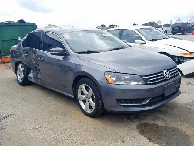 1VWBH7A32DC053948 - 2013 VOLKSWAGEN PASSAT SE BLACK photo 1