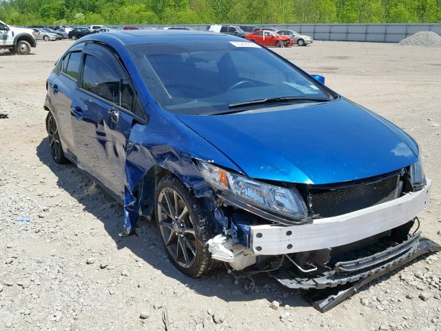 2HGFB6E53DH709889 - 2013 HONDA CIVIC SI BLUE photo 1