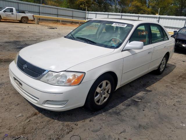 4T1BF28B3YU066812 - 2000 TOYOTA AVALON XL  photo 2