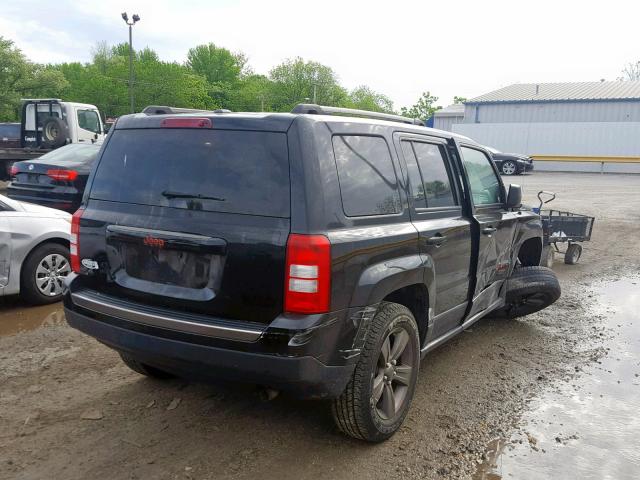 1C4NJPBB4GD683687 - 2016 JEEP PATRIOT SP BLACK photo 4