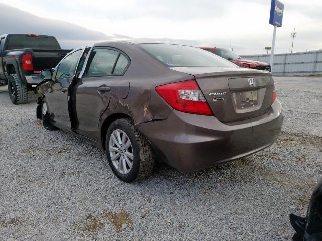 2HGFB2F88CH528917 - 2012 HONDA CIVIC EX  photo 3