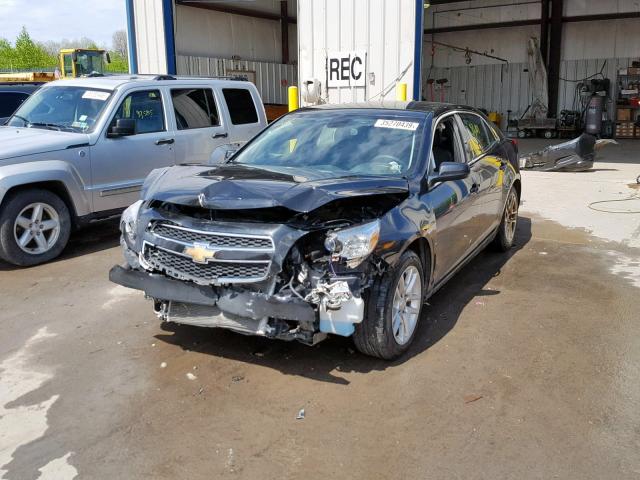 1G11D5SR5DF145841 - 2013 CHEVROLET MALIBU 1LT 黑色 照片 2