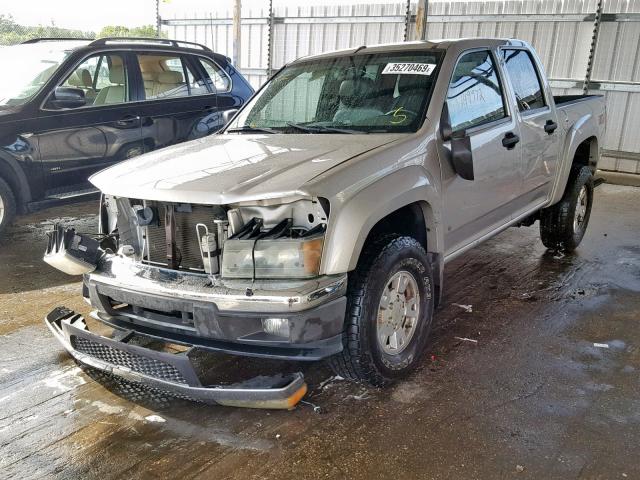 1GCDS136968111531 - 2006 CHEVROLET COLORADO GOLD photo 2