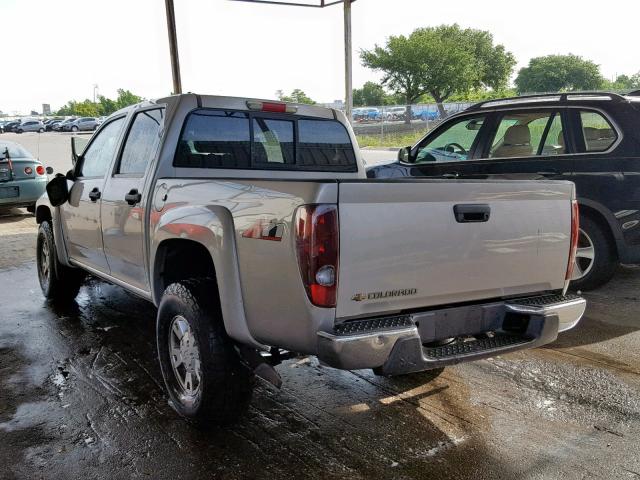 1GCDS136968111531 - 2006 CHEVROLET COLORADO GOLD photo 3